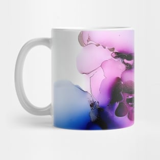 Blossoming Beauty - Abstract Alcohol Ink Art Mug